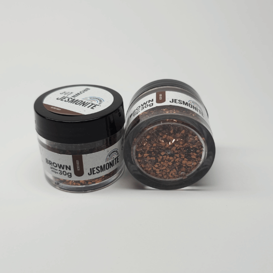 Glitzerchips 30g – Brown - Braun